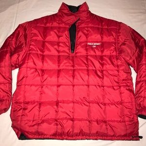 mens REVERSIBLE RALPH LAUREN THICK JACKET.
